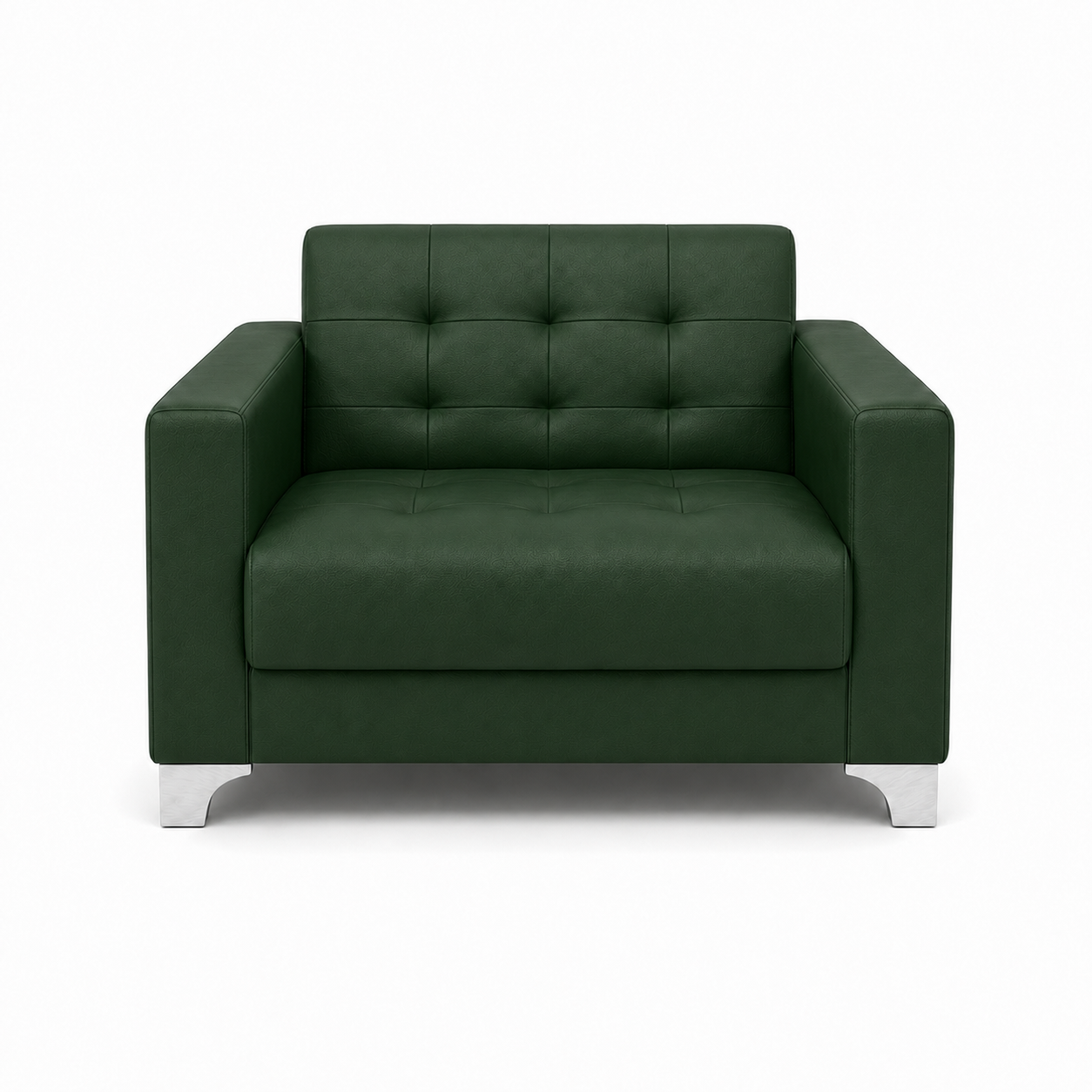Nest 3+2+1 Sofa Set, 1 seater, green, studio view