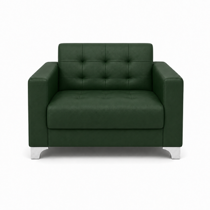 Nest 3+2+1 Sofa Set, 1 seater, green, studio view