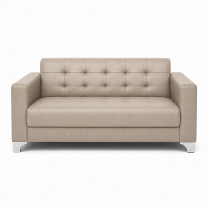 Nest 3+2+1 Sofa Set, 2 seater, beige, studio view