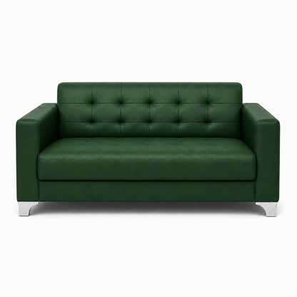 Nest 3+2+1 Sofa Set, 2 seater, green, studio view