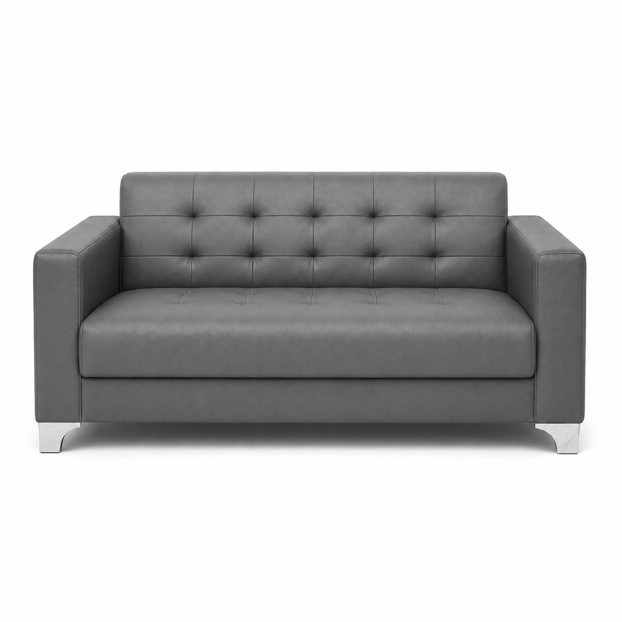 Nest 3+2+1 Sofa Set, 2 seater, grey, studio view