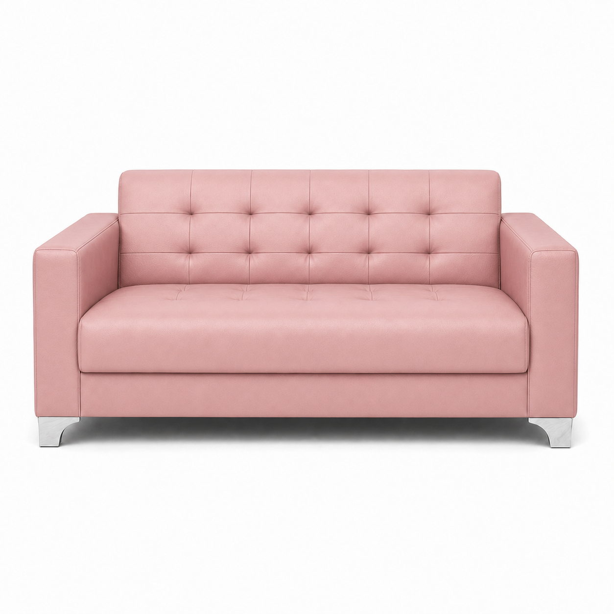 Nest 3+2+1 Sofa Set, 2 seater, pink, studio view