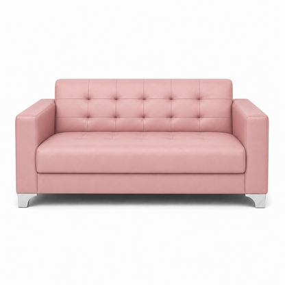 Nest 3+2+1 Sofa Set, 2 seater, pink, studio view