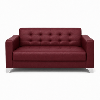 Nest 3+2+1 Sofa Set, 2 seater, red, studio view