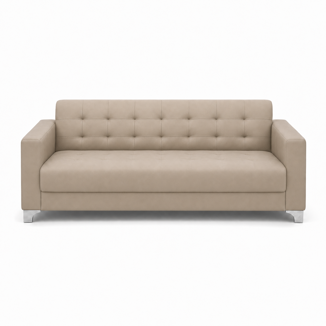 Nest 3+2+1 Sofa Set, 3 seater, beige, studio view
