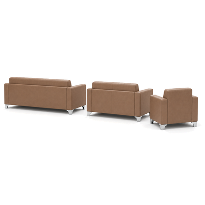 Nest - 3+2+1 Sofa Set, complete 3+2+1 sofa set side studio view