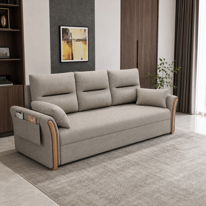 Nesto - Sofa bed, fully closed sofa view in the identical living room