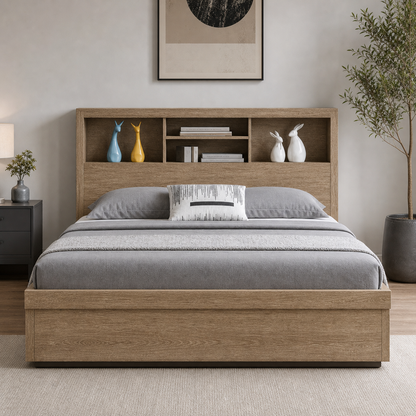 Nico - Bed, complete straight-on bed view