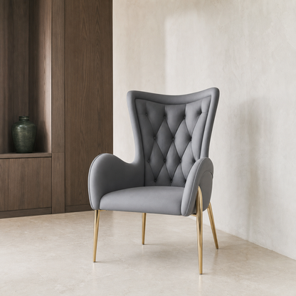 Niko - Chair in an editorial modern living room