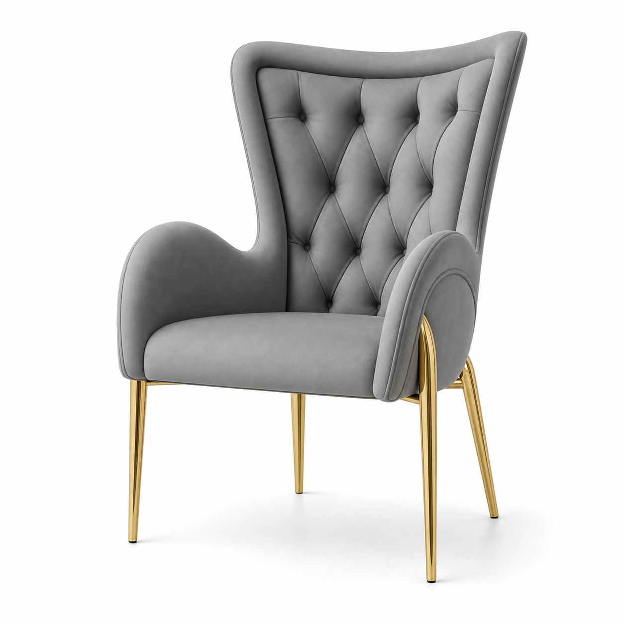Niko - Chair, front three-quarter studio view