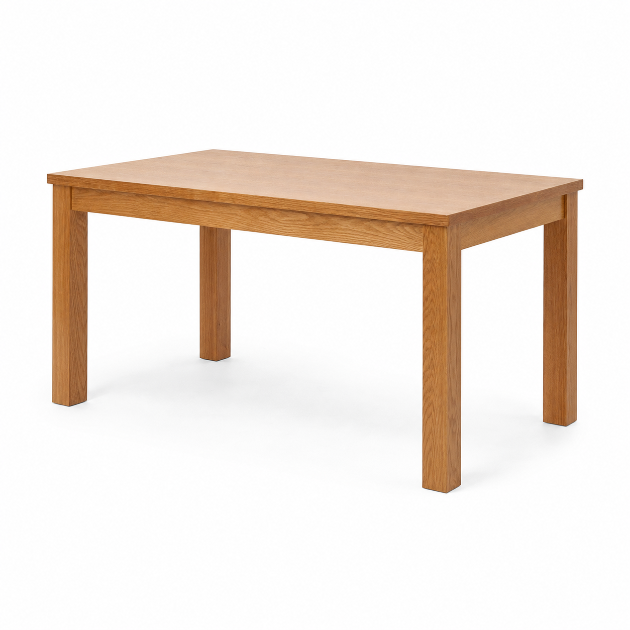 Nila - Wooden Top Dining Table, table-only or source-conservative construction studio view