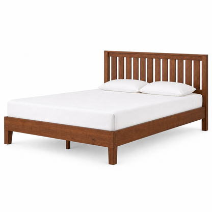 Nolie - Bed, complete front three-quarter studio bed view