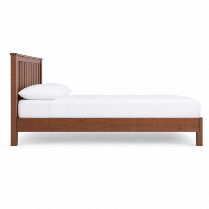 Nolie - Bed, complete long-side studio bed view