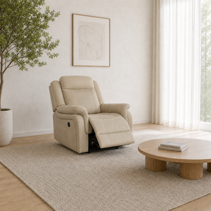 Nomad Recliner 1 seater beige 01 main