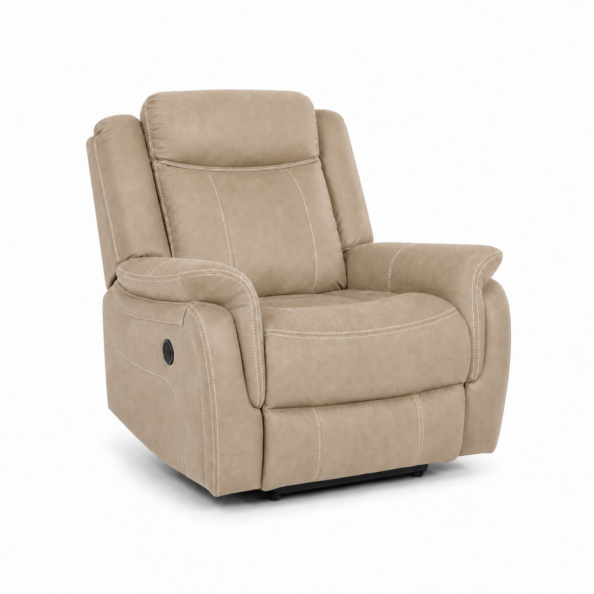 Nomad Recliner 1 seater beige 02 white