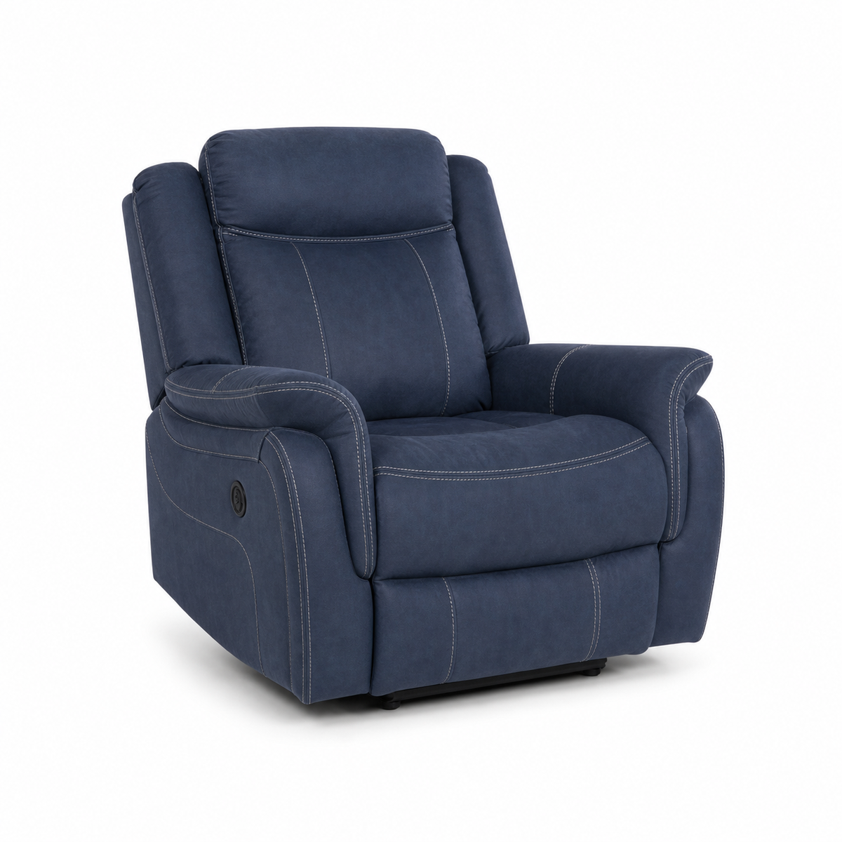 Nomad Recliner 1 seater blue 02 white