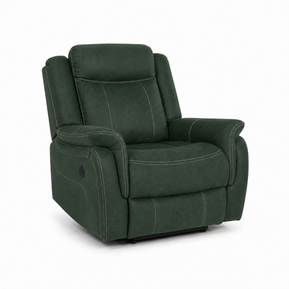 Nomad Recliner 1 seater green 02 white