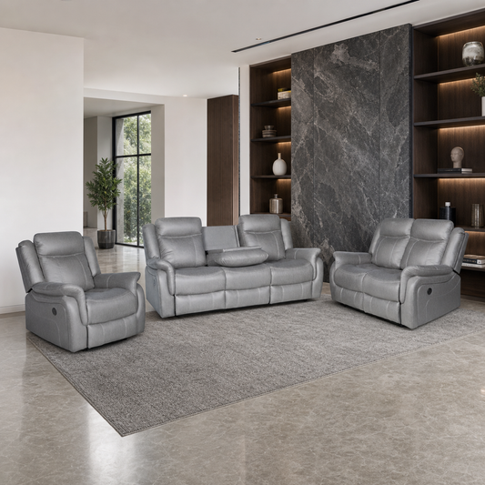 Nomad Recliner complete configuration in an editorial living room
