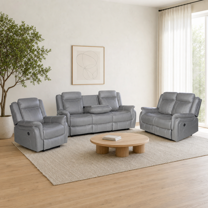 Nomad Recliner complete configuration in an editorial living room