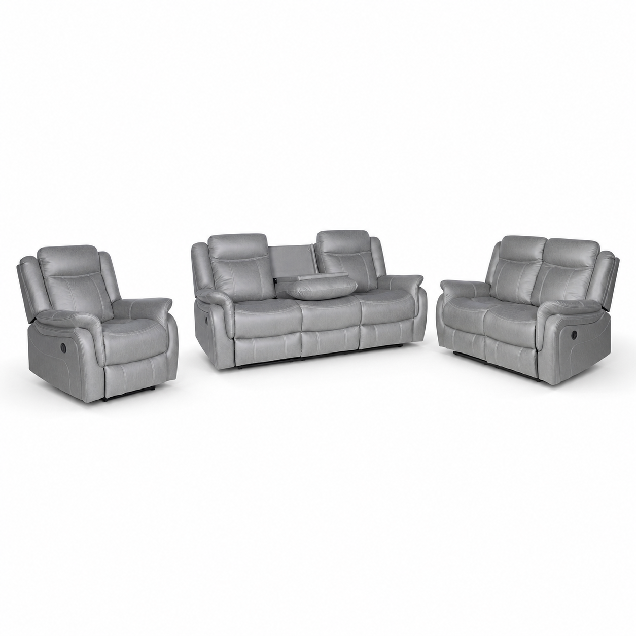 Nomad Recliner complete configuration on a white background
