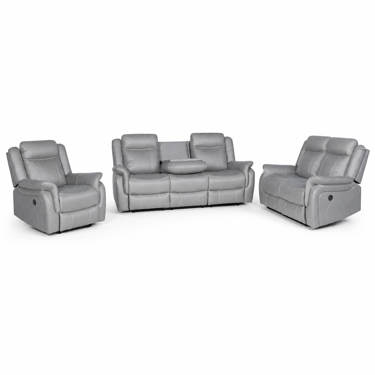 Nomad Recliner complete configuration on a white background