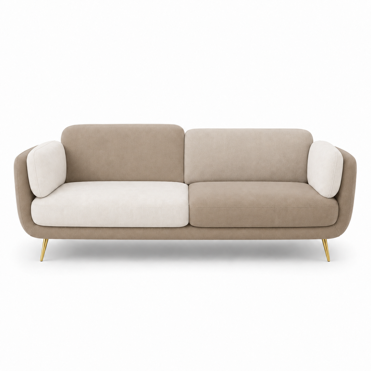 Nook 3+2+1 Sofa Set, 3 seater, beige, studio view