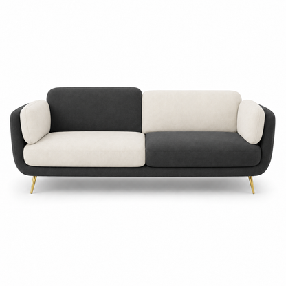 Nook 3+2+1 Sofa Set, 3 seater, grey, studio view