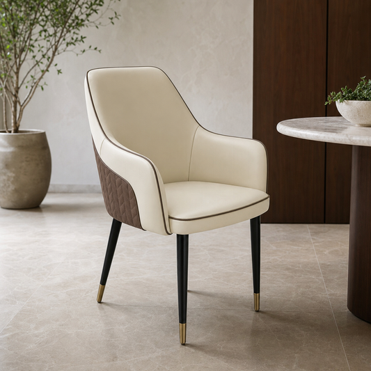 Nyla - Chair in an editorial modern living room