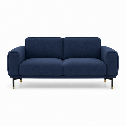 Onyx 3+2+1 Sofa Set, 2 seater, blue, studio view