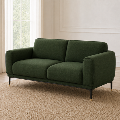 Onyx 3+2+1 Sofa Set, 2 seater, green, detail view