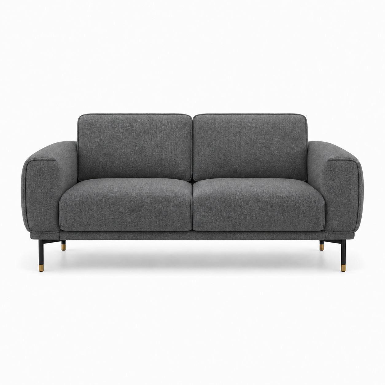 Onyx 3+2+1 Sofa Set, 2 seater, grey, studio view