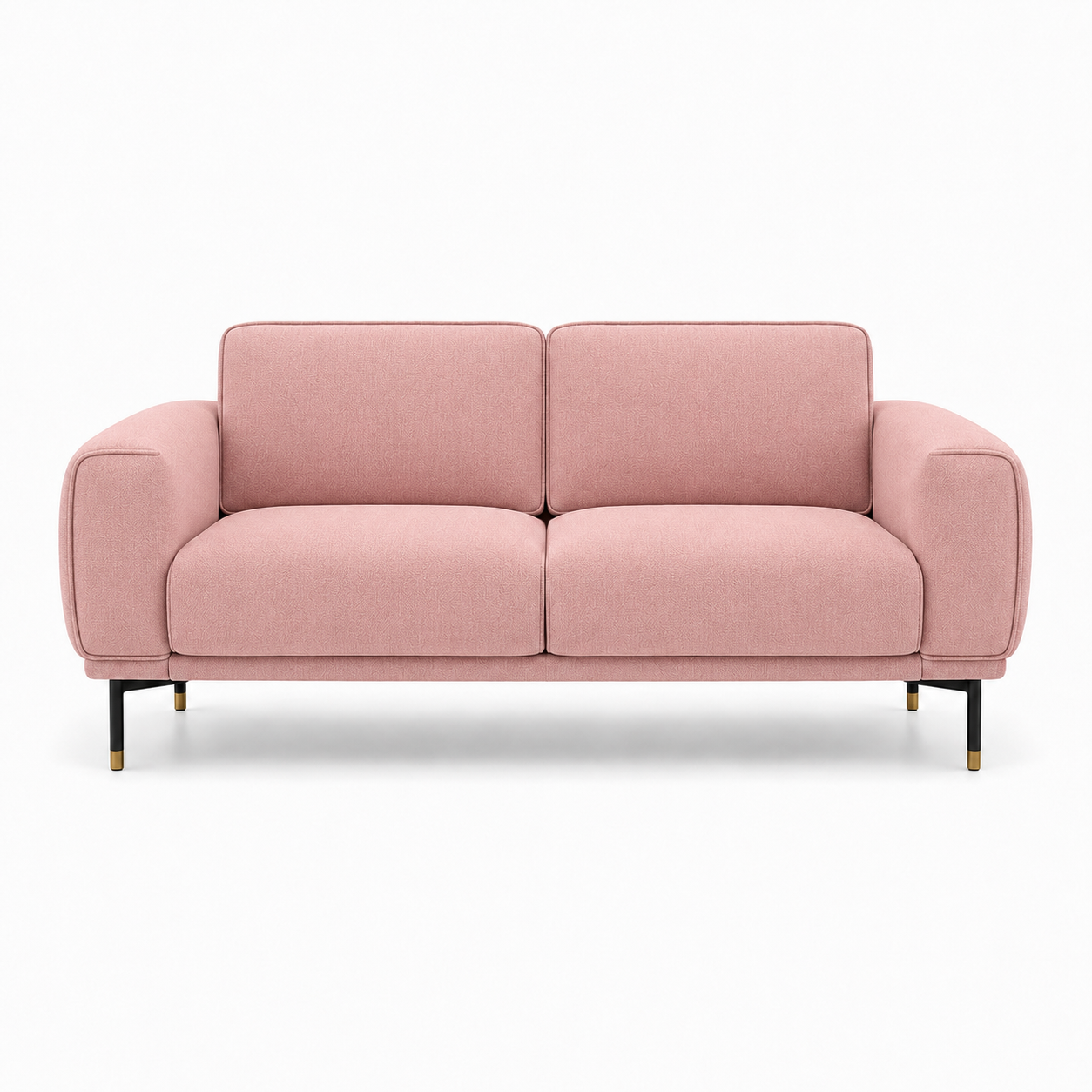 Onyx 3+2+1 Sofa Set, 2 seater, pink, studio view