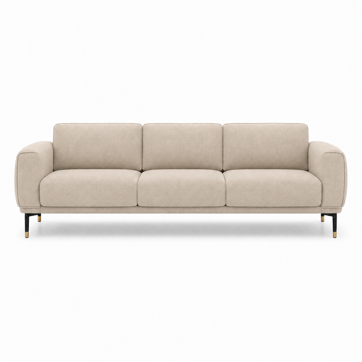 Onyx 3+2+1 Sofa Set, 3 seater, beige, studio view