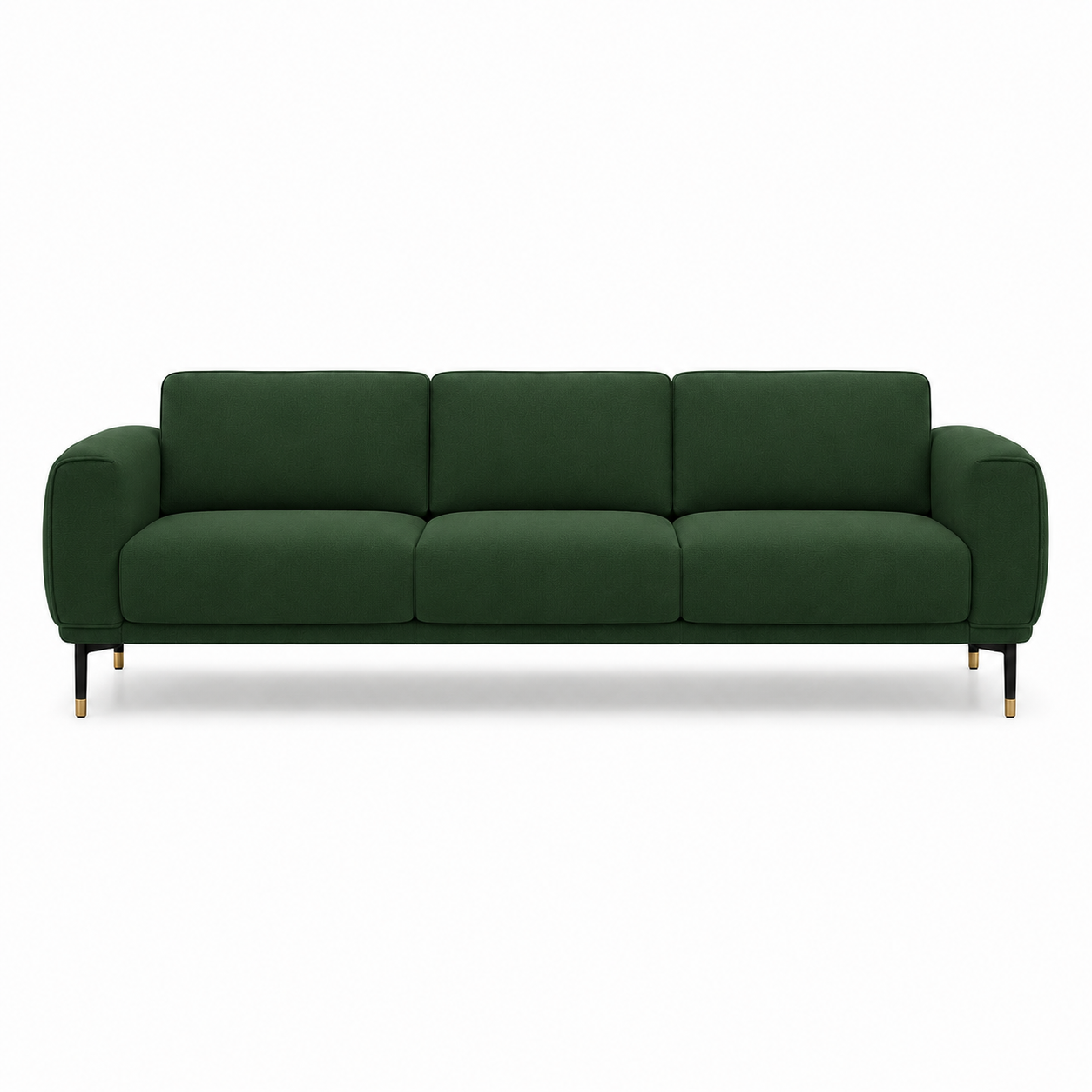 Onyx 3+2+1 Sofa Set, 3 seater, green, studio view