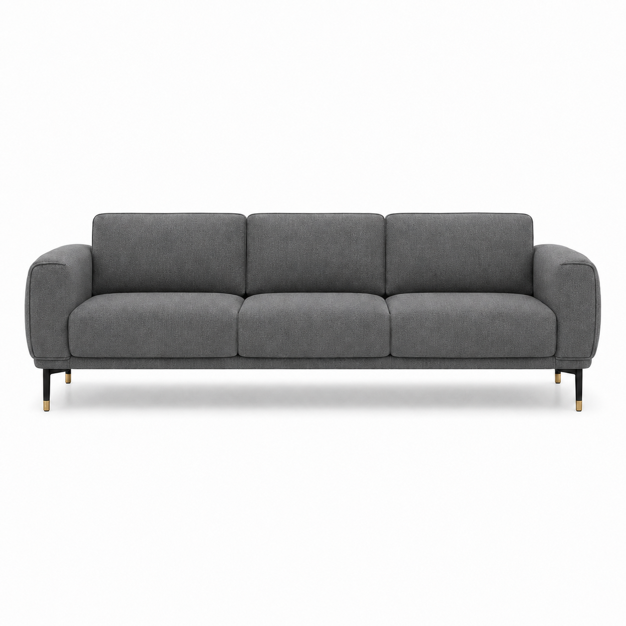 Onyx 3+2+1 Sofa Set, 3 seater, grey, studio view
