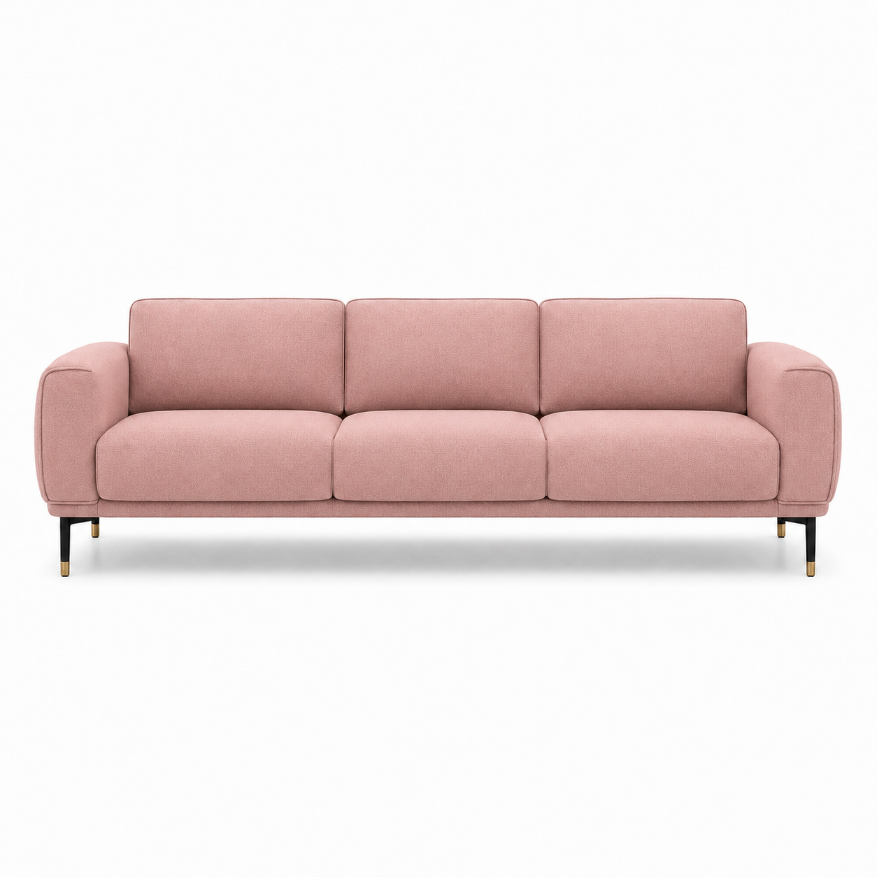 Onyx 3+2+1 Sofa Set, 3 seater, pink, studio view