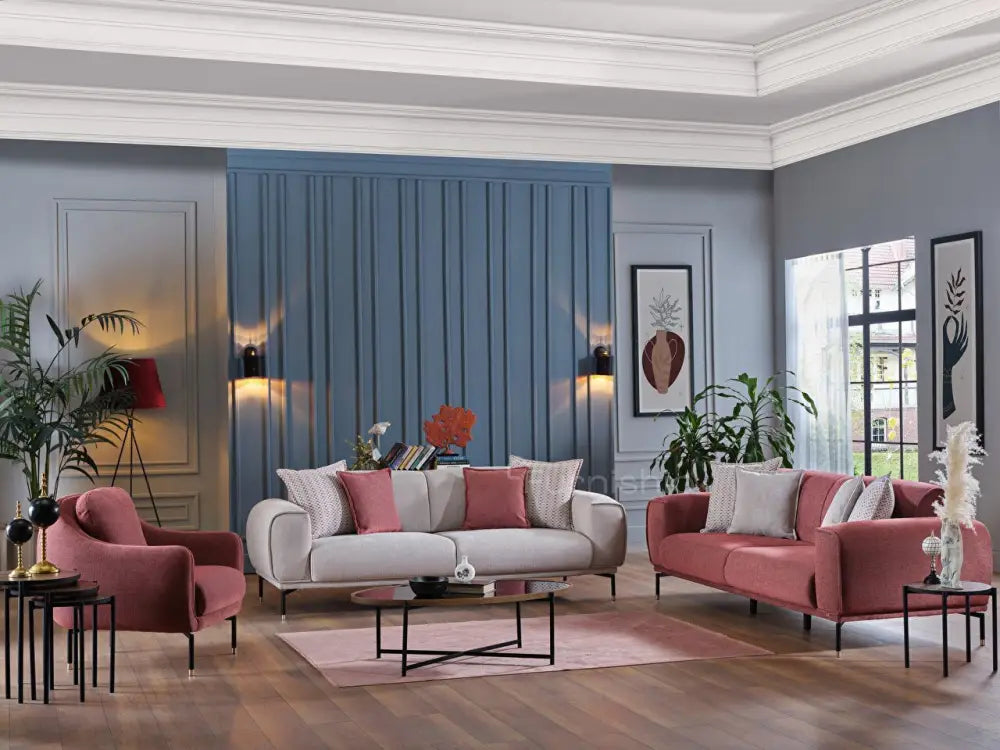 Onyx - 3 + 2 + 1 Sofa Set