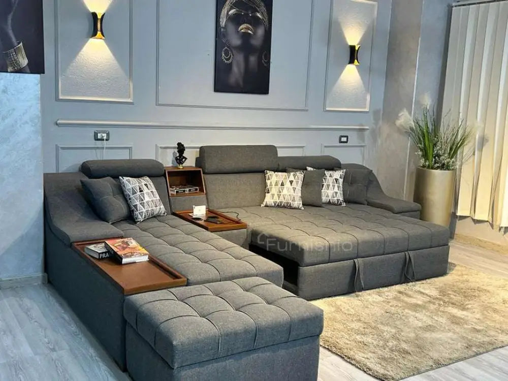 Opal - L Shape Sectional Sofa
