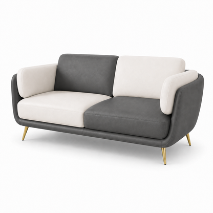 Orbit 3+2+1 Sofa Set, 2 seater, grey, studio view