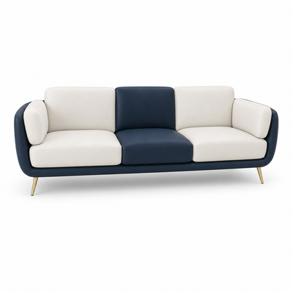 Orbit 3+2+1 Sofa Set, 3 seater, blue, studio view