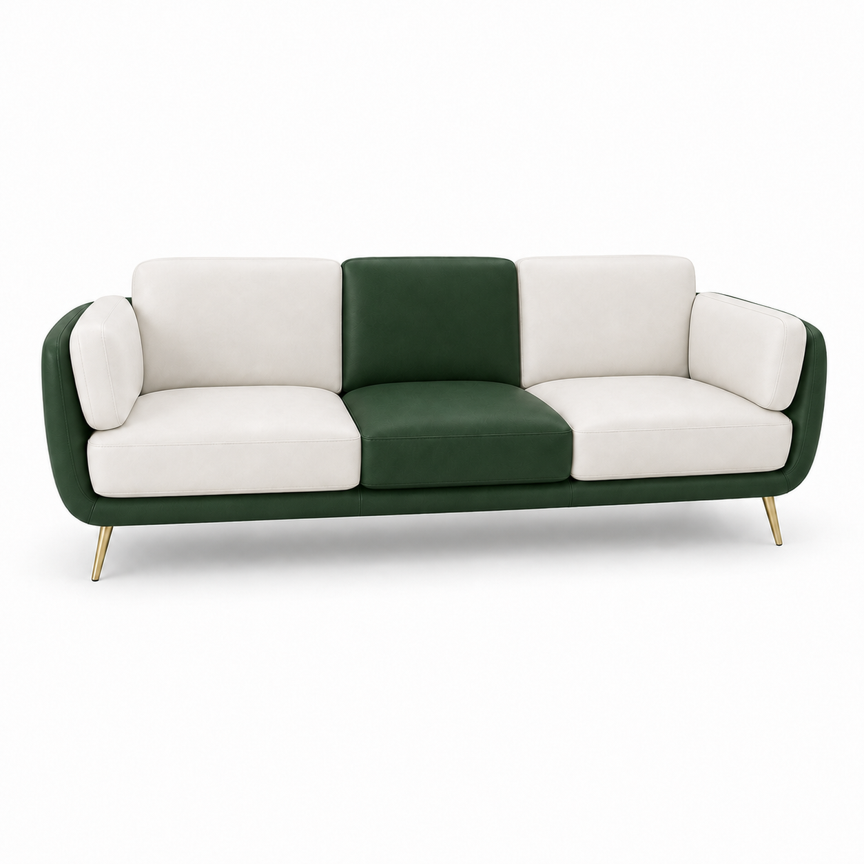 Orbit 3+2+1 Sofa Set, 3 seater, green, studio view