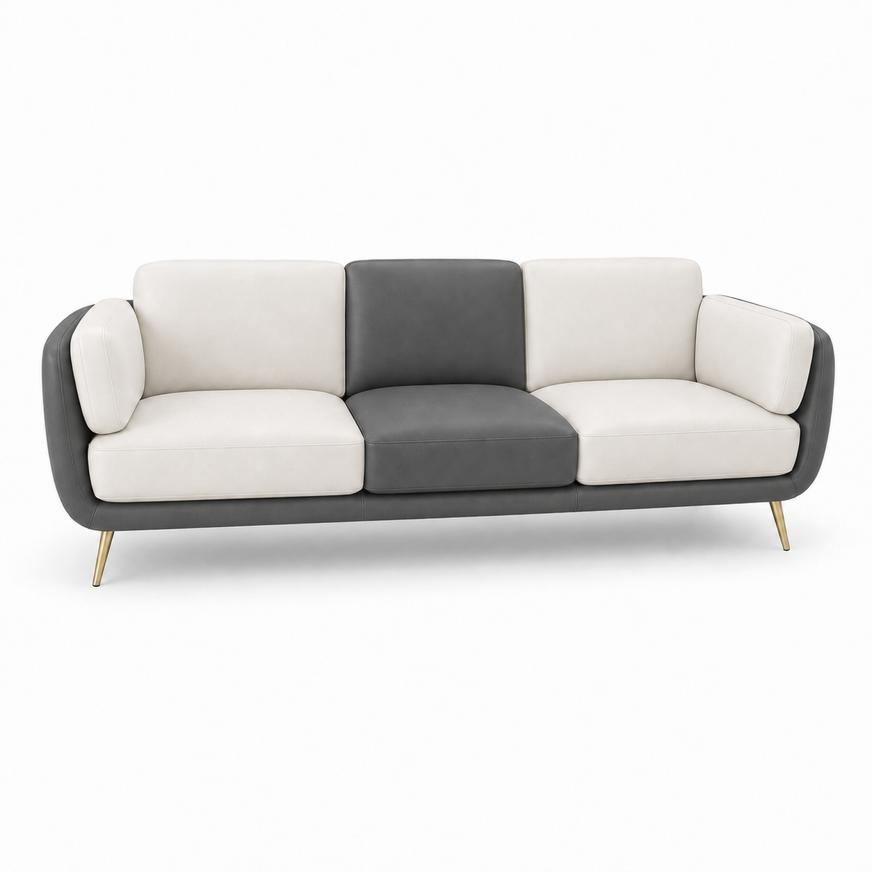 Orbit 3+2+1 Sofa Set, 3 seater, grey, studio view