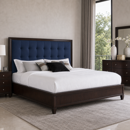 Orson - Bed Blue lifestyle view