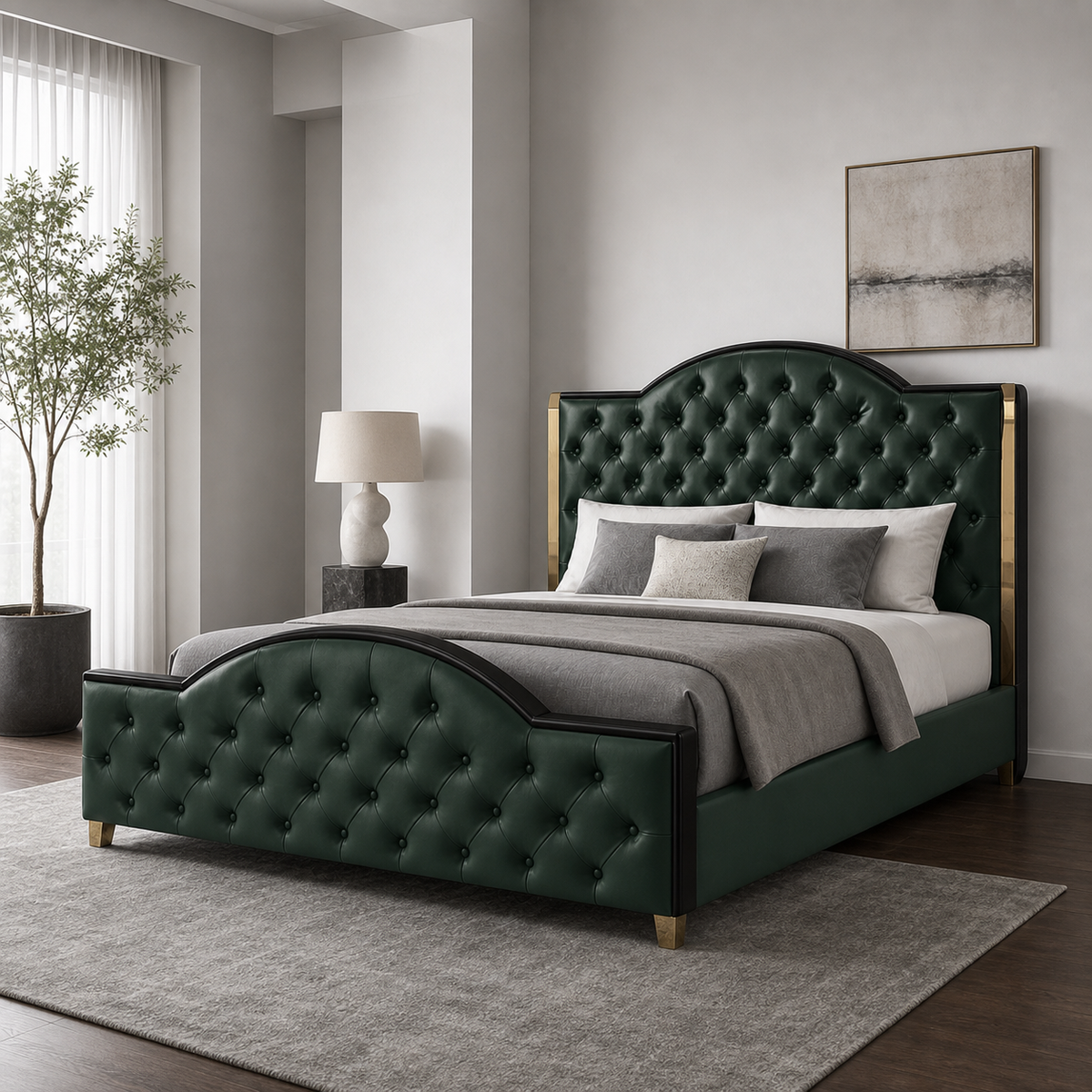 Pace - Bed Green lifestyle view