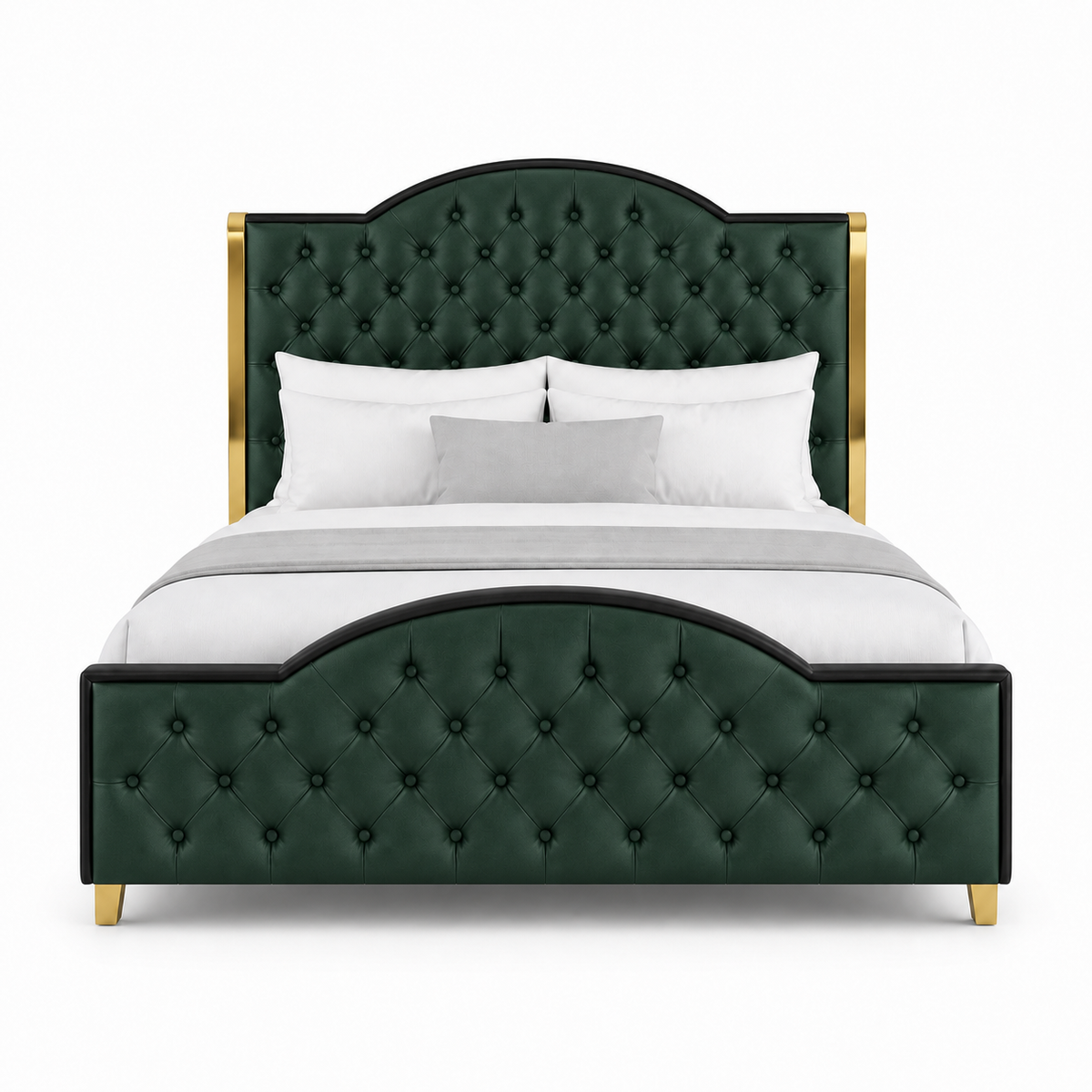 Pace - Bed Green plain white background view