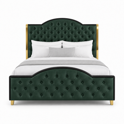 Pace - Bed Green plain white background view