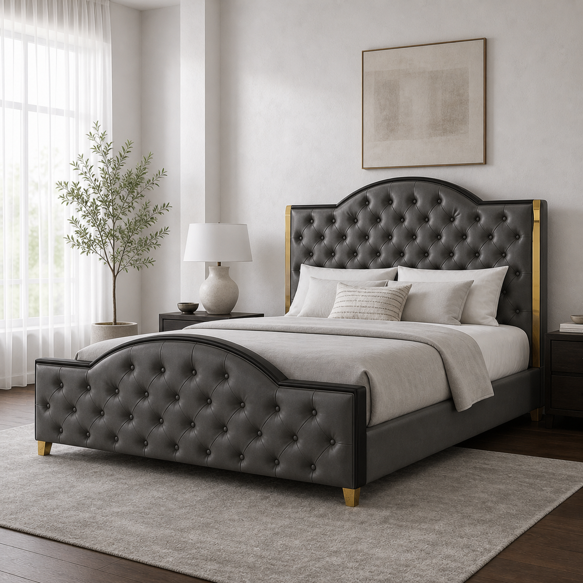 Pace - Bed Grey lifestyle view