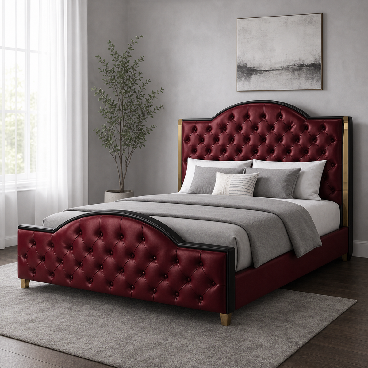 Pace - Bed Red lifestyle view