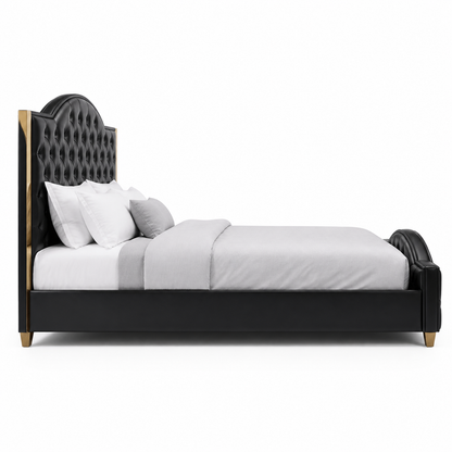 Pace - Bed, complete long-side studio bed view