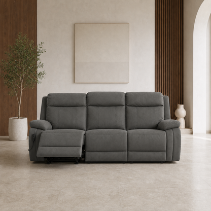 Panorama Recliner 3 seater grey 01 main